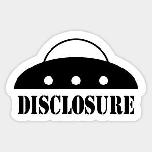 Disclosure Sticker